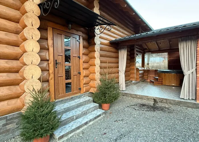 Tatil Evi над рікою Mizhhirya (Transcarpathia)